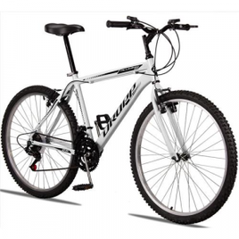 Bicicleta Aro 26 Dropp Alumínio 18 Marchas Freio V-Brake na Casas Bahia