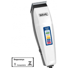 Máquina de Cortar Cabelo Wahl Clipper Color Code 9314-1755 10 Pentes na Casas Bahia