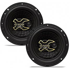 Par Alto-Falante Triaxial 6" 50RMS B3X60 GOLD - Bravox na Amazon