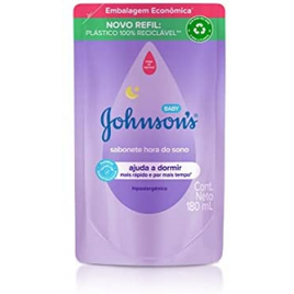 2 Unidades - Sabonete Líquido Infantil Hora do Sono Refil Johnson's - 180ml Cada na Amazon