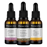 KIT TRIO DE SÉRUNS ANTI OLHEIRAS C/ VITAMINA C PRINCIPIA SKINCARE na Droga Raia