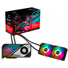 Placa de Vídeo Asus ROG STRIX LC RX6900XT T16G Gaming 16Gbps 16GB GDDR6 RGB RDNA 2 Architecture 90YV0GF1-M0NA00 na KaBuM!