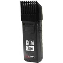 Máquina de Cortar Cabelo GA.MA Italy Retrô Clipper - Bivolt na Ponto