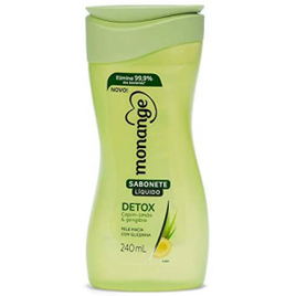 3 Unidades Sabonete Líquido Detox Monange - 240ml cada na Amazon