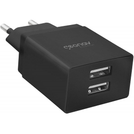 Carregador de Parede Universal Geonav 2.1A 2 Portas USB Bivolt - ESACB2 na Amazon