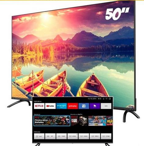 Smart TV LED 50″ 4K Philco PTV50N10N5 com Midia Cast, Função Futebol, Youtube, Globoplay e Processador Quad-core na Casas Bahia