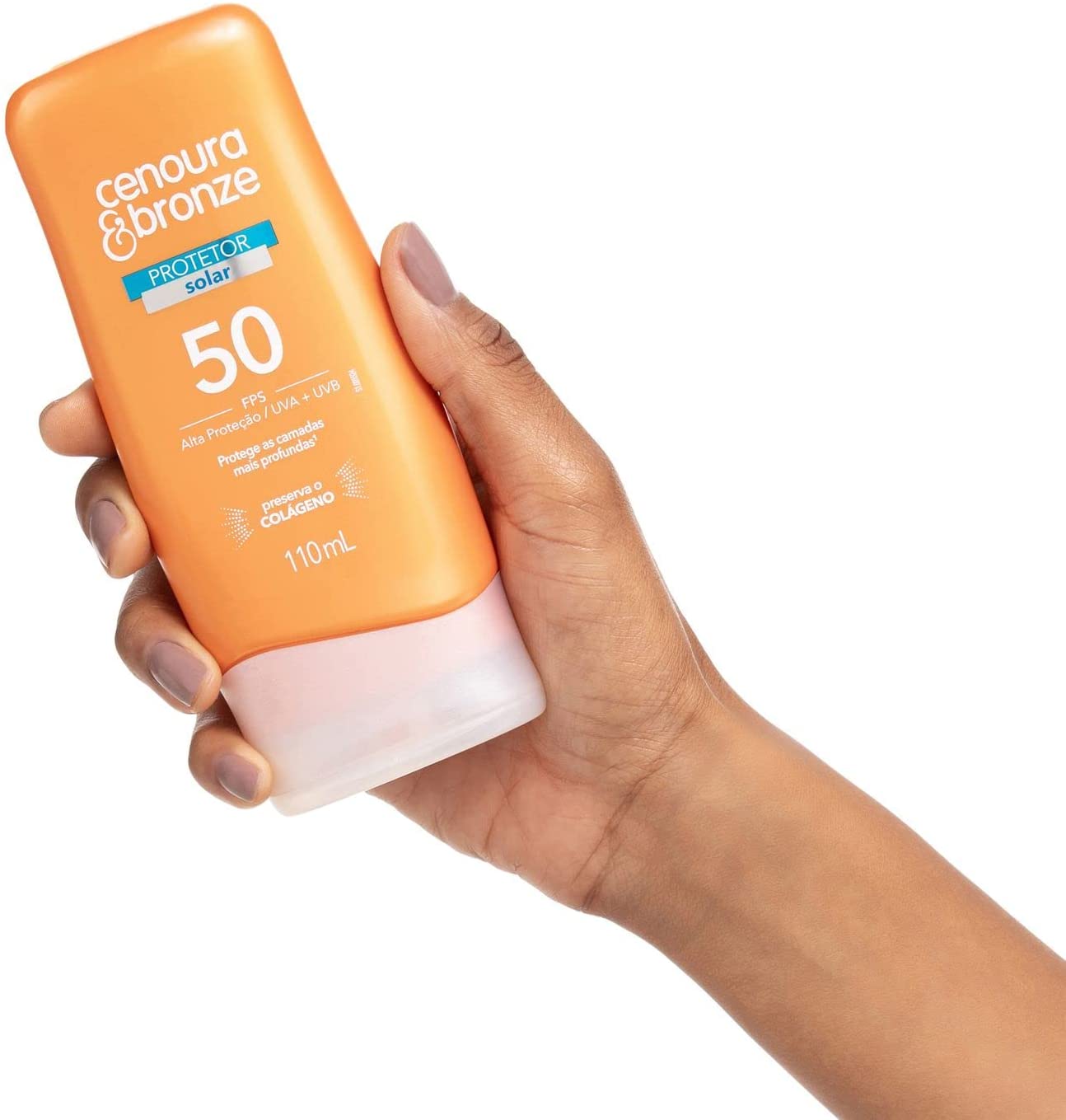 Protetor Solar Fps50 110Ml, Cenoura e Bronze na Amazon