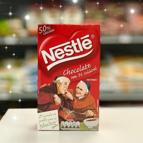 Chocolate em Pó, Nestlé, Dois Frades, 200g na Amazon