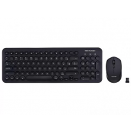 Kit Teclado e Mouse sem Fio Multilaser - TC231 na Ponto