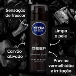Espuma de Barbear NIVEA Men Deep 200ml, Nivea na Amazon