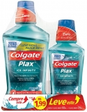 Enxaguante Bucal Colgate Plax Ice Infinity 500ml Promo Leve 500ml Pague 250ml na Amazon