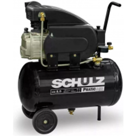 Compressor De Ar 8,5 Pés Pratic Csi 8,5/25L Schulz + Kit - 110v na Ponto