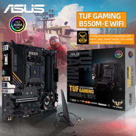 Placa Mãe Asus TUF Gaming B550M-E Wi-Fi Micro-ATX DDR4 4600 (OC) na Aliexpress