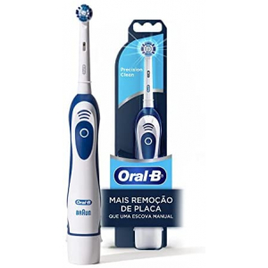 Escova Dental Elétrica Oral-B Pro-Saúde Power + 2 Pilhas na Amazon