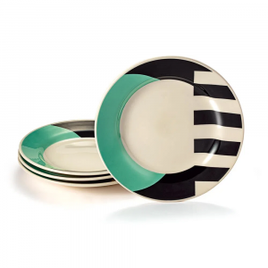 Jogo 4 Pratos Rasos Coleção Big Brother Brasil - Avon na Avon