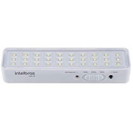 Luminária de Emergência Autônoma Lea 30 Intelbras Branco na Amazon