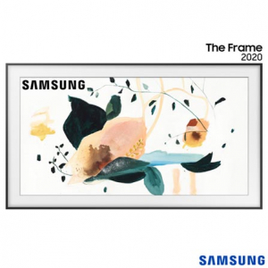 Samsung Smart TV QLED 4K The Frame 55“ 2020 com Modo Arte Modo Ambiente 3.0 Molduras customizáveis Única Conexão na Fastshop