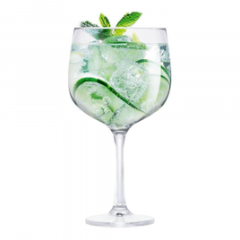 2 Taças Gin Vidro 650ml Ideal p/ Beefeater Tanqueray Bombay na Extra