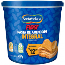 Pasta de Amendoim Integral Santa Helena 450g na Santa Helena