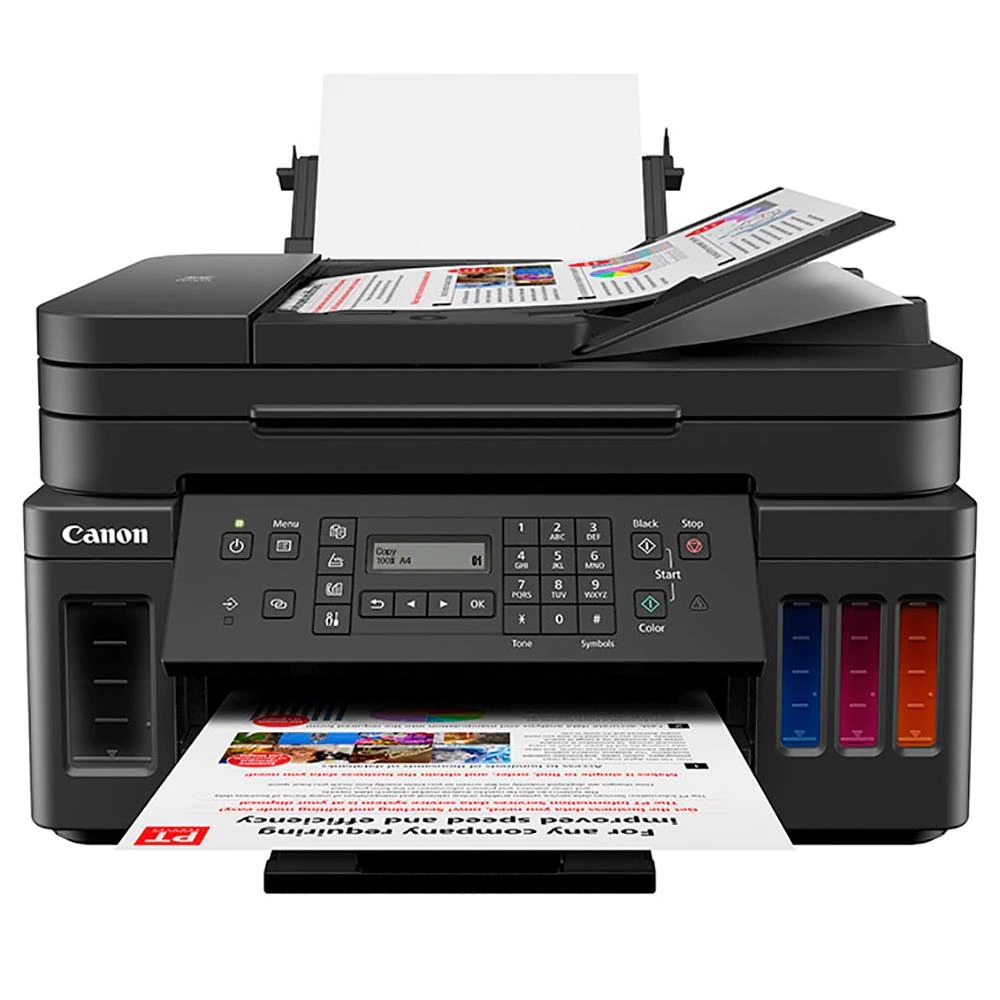 Multifuncional Tanque de Tinta Canon Mega Tank G7010 Wireless – Impressora, Copiadora, Scanner e Fax na Amazon