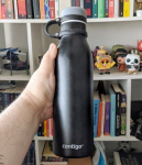 Garrafa Térmica Inox Parede Dupla Matterhorn, Contigo, Preto, 591ML na Amazon