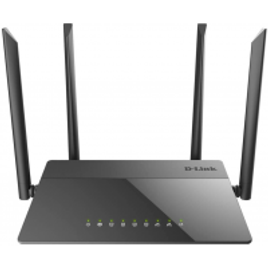 Roteador Wireless D-Link Gigabit-Ethernet AC 1200Mbps Dual Band 4 Antenas - DIR-842 na KaBuM!