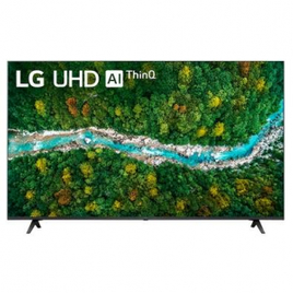 Smart TV LG 60" 4K UHD 60UP7750 HDR Inteligência Artificial ThinQ Google Alexa - 60UP7750PSB na Eletrum