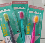 Escova Dental Pro Extra Macia, Kess, Multicor na Amazon