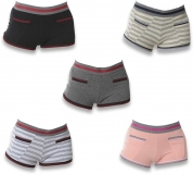 Kit com 5 Calcinha Short Algodão Penteado Mauí na Amazon