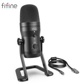 Microfone Profissonal Fifine K690 para PC/PS4/Mac na Aliexpress