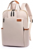 Mochila feminina oxford urbanidade moderna impermeável Bege na Amazon
