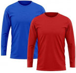 Kit 2 Camisetas Masculina Rony Versátil Manga Longa Segunda Pele Proteção Solar UV 50+ na Amazon