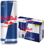 Energético Red Bull Energy Drink, 250ml (8 latas) na Amazon