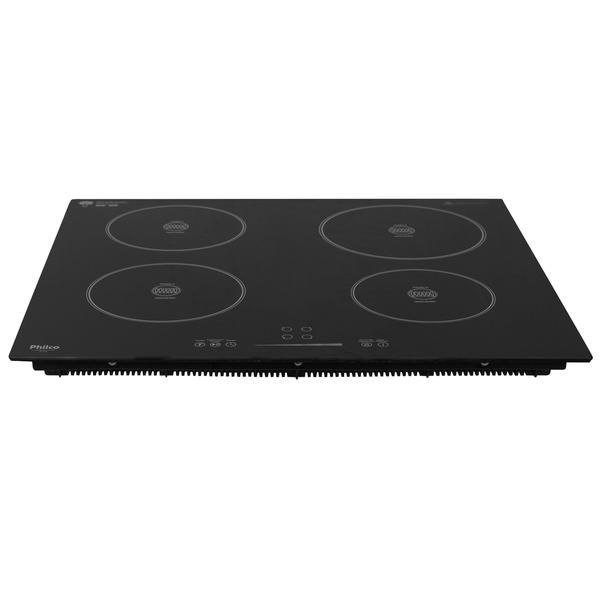 Fogão Cooktop de Indução Philco 4 bocas Vitrocerâmico PCT04P Preto 220v na Magazine Luiza