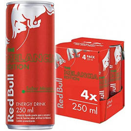 10 Packs Energético Red Bull Energy Drink Melancia - 250 ml (40 latas) na Amazon