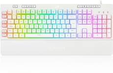 Teclado Membrana Gamer Redragon Shiva Lunar White RGB K512W-RGB ABNT2 na Amazon