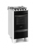 Fogão de Piso Continental 4 Bocas FC4CB Branco Automático com Mesa Compartimentada – Bivolt na Americanas