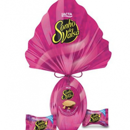 Ovo de Páscoa Sonho de Valsa ao Leite com Recheio na Casca 277g - Lacta na Americanas