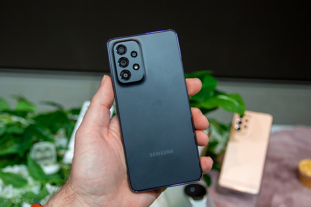 Samsung Galaxy A53, com Tela Infinita de 6,5″, 5G, 128GB e Câmera Quádrupla de 64MP+12MP+5MP+5MP – SM-A536ELBGZTO na Fastshop
