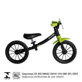 Bicicleta infantil de equilíbrio sem freio aro 12" Btwin Runride 100 na Extra