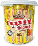 Paçoca Rolha Tradicional Pote C/56 Un Dacolonia na Amazon