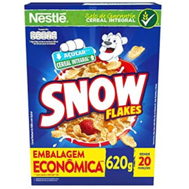2 Unidades de Cereal Matinal Snow Flakes 620g na Amazon