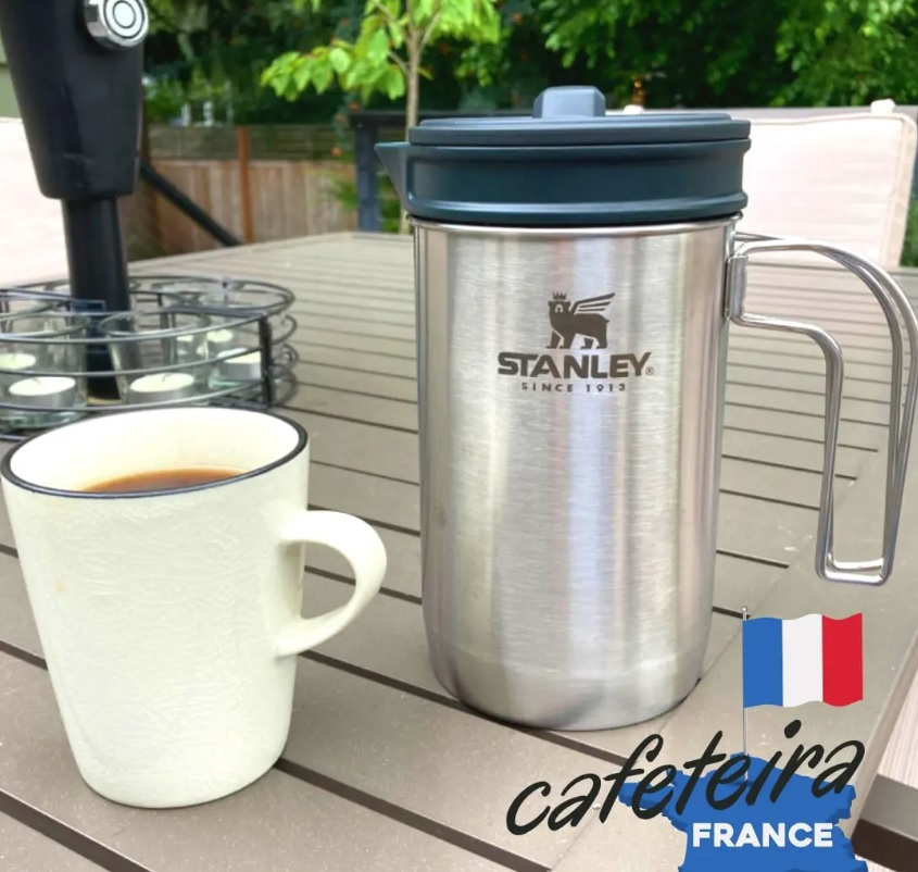 Stanley Adventure All-in-One, fervura + cafeteira francesa prensa na Amazon
