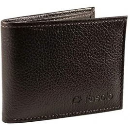 Carteira em Couro Masculina Café - FASOLO na Amazon
