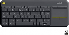 Teclado sem fio Logitech K400 Plus TV com Touchpad Integrado na Amazon
