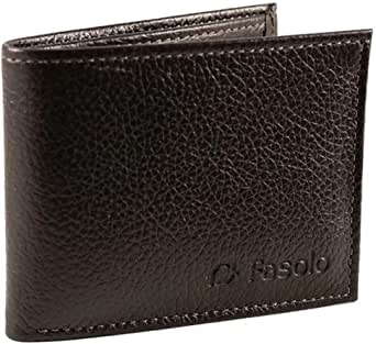 Carteira em Couro Masculina Café – FASOLO na Amazon