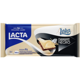 3 Unidades - Chocolate Lacta Diamante Negro Laka 90g na Americanas