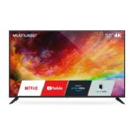 Smart TV 58 Pol 4K Ultra HD Wi-Fi Multilaser TL039 Tecnologia HDR10 na Estrela10