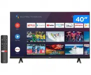 Smart TV 40” Full HD LED TCL S615 VA 60Hz Android – Wi-Fi e Bluetooth HDR Google Assistente 2 HDMI na Magazine Luiza