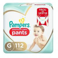 Fralda Pampers Pants Premium Care G - 112 Fraldas na Amazon